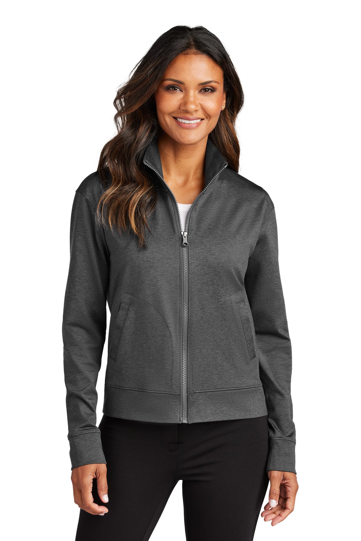 Port Authority Women's C-FREE Double Knit Full-Zip LK881