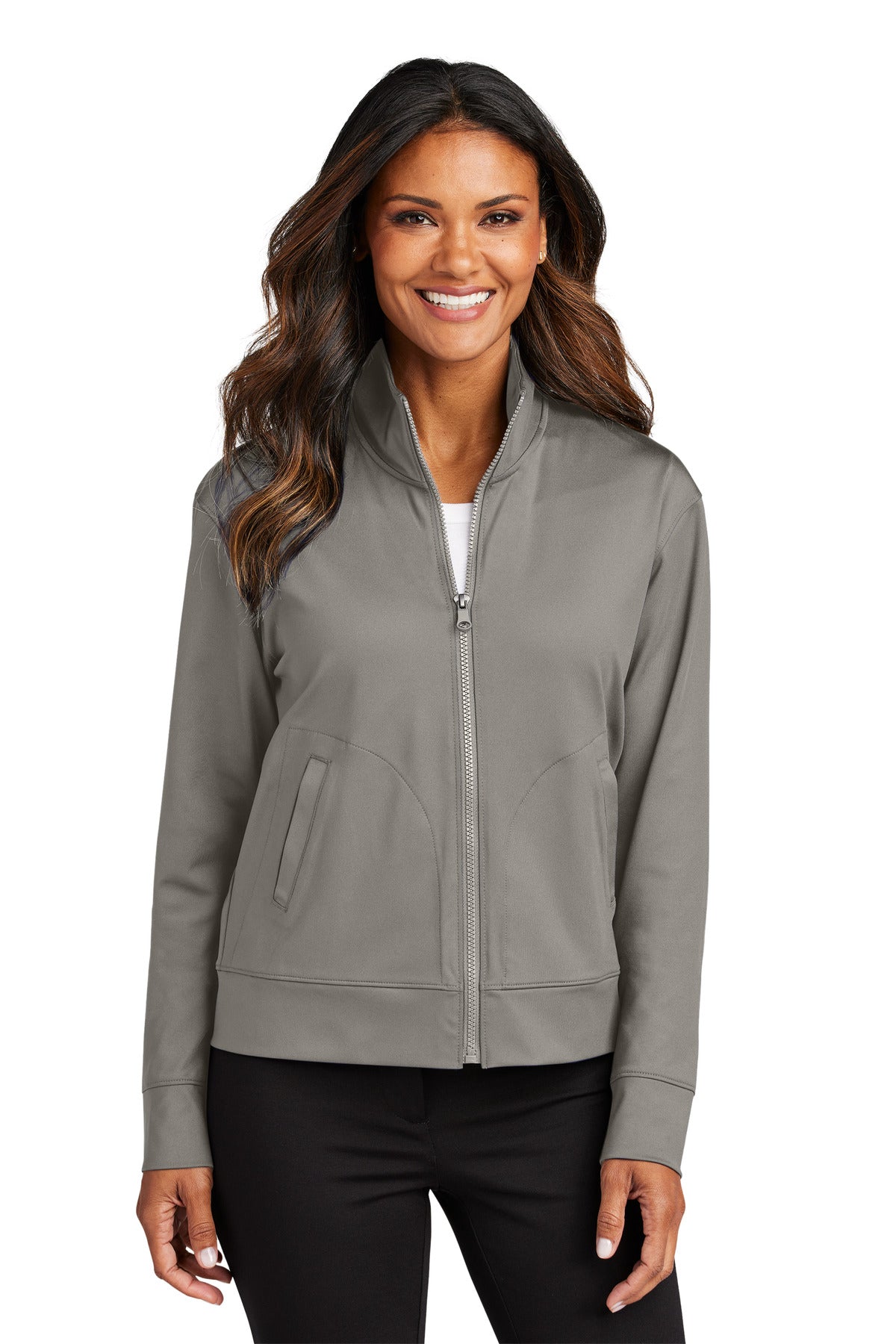 Port Authority Women's C-FREE Double Knit Full-Zip LK881