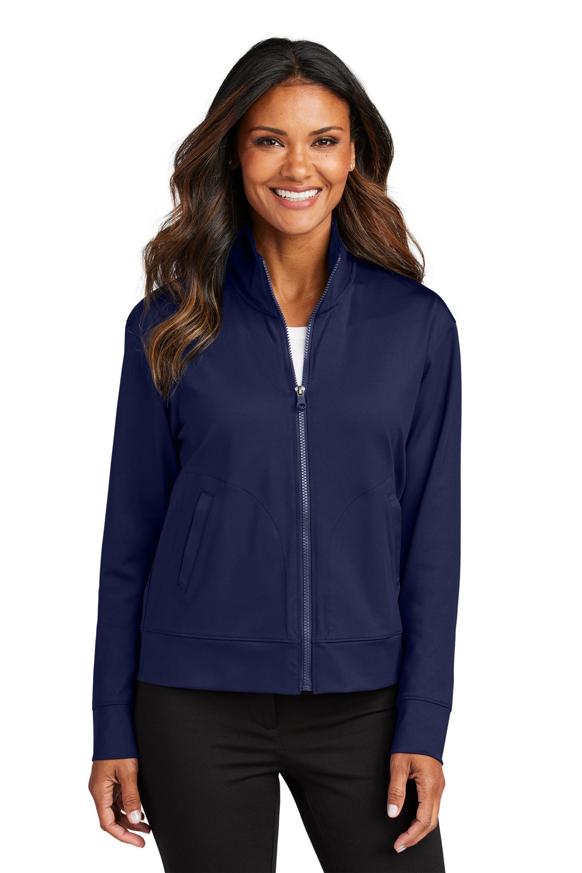 Port Authority Women's C-FREE Double Knit Full-Zip LK881