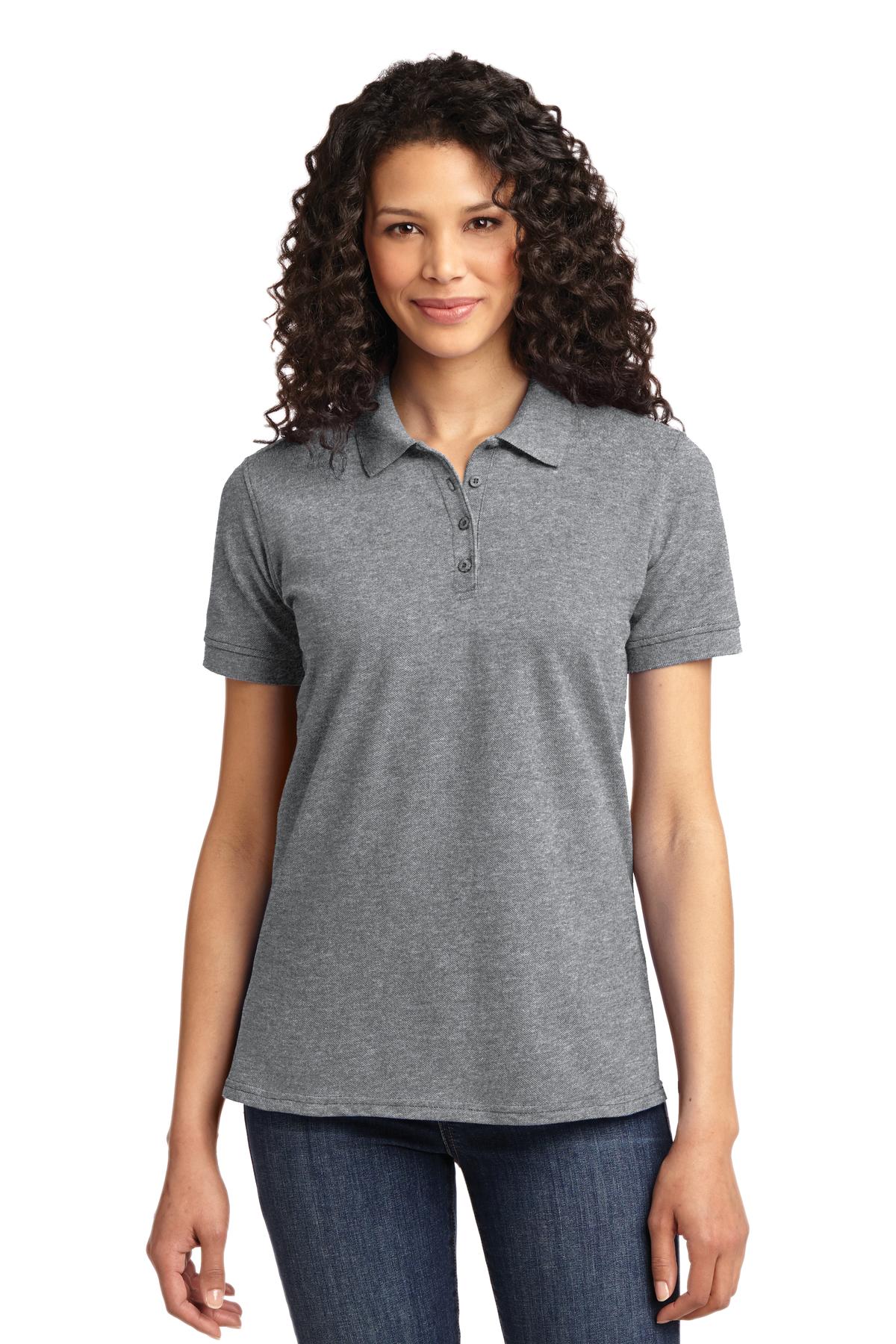 Port & Company Women's Core Blend Pique Polo. LKP155