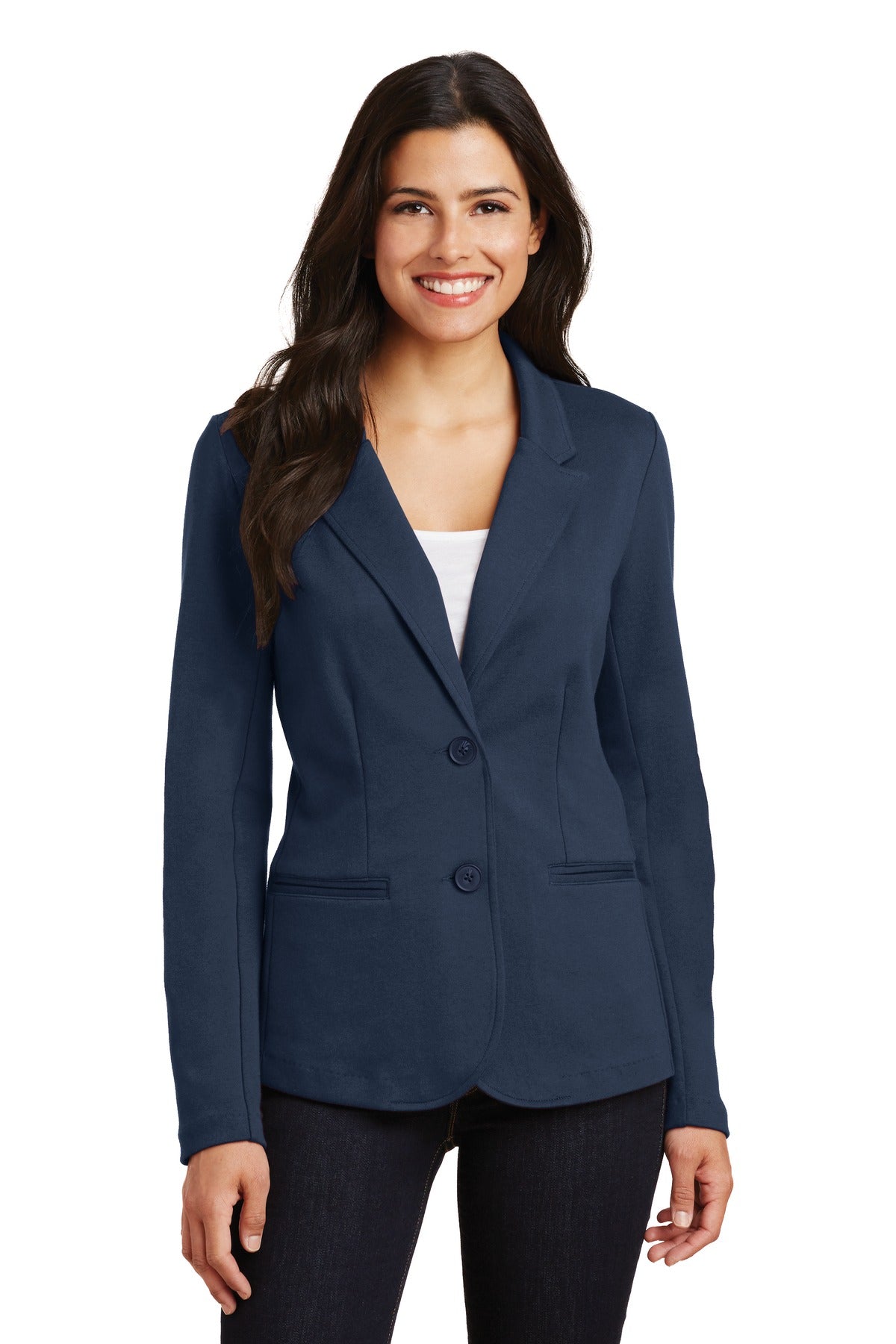 Port Authority Women's Knit Blazer. LM2000