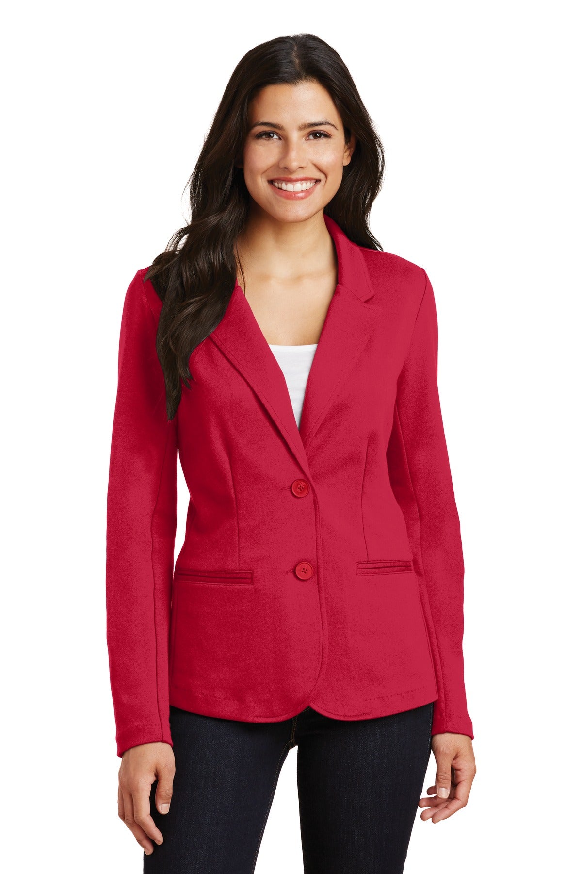 Port Authority Women's Knit Blazer. LM2000