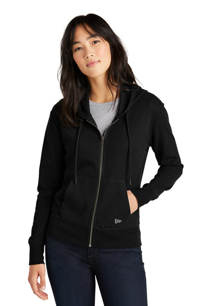 New Era Women's Thermal Full-Zip Hoodie LNEA141