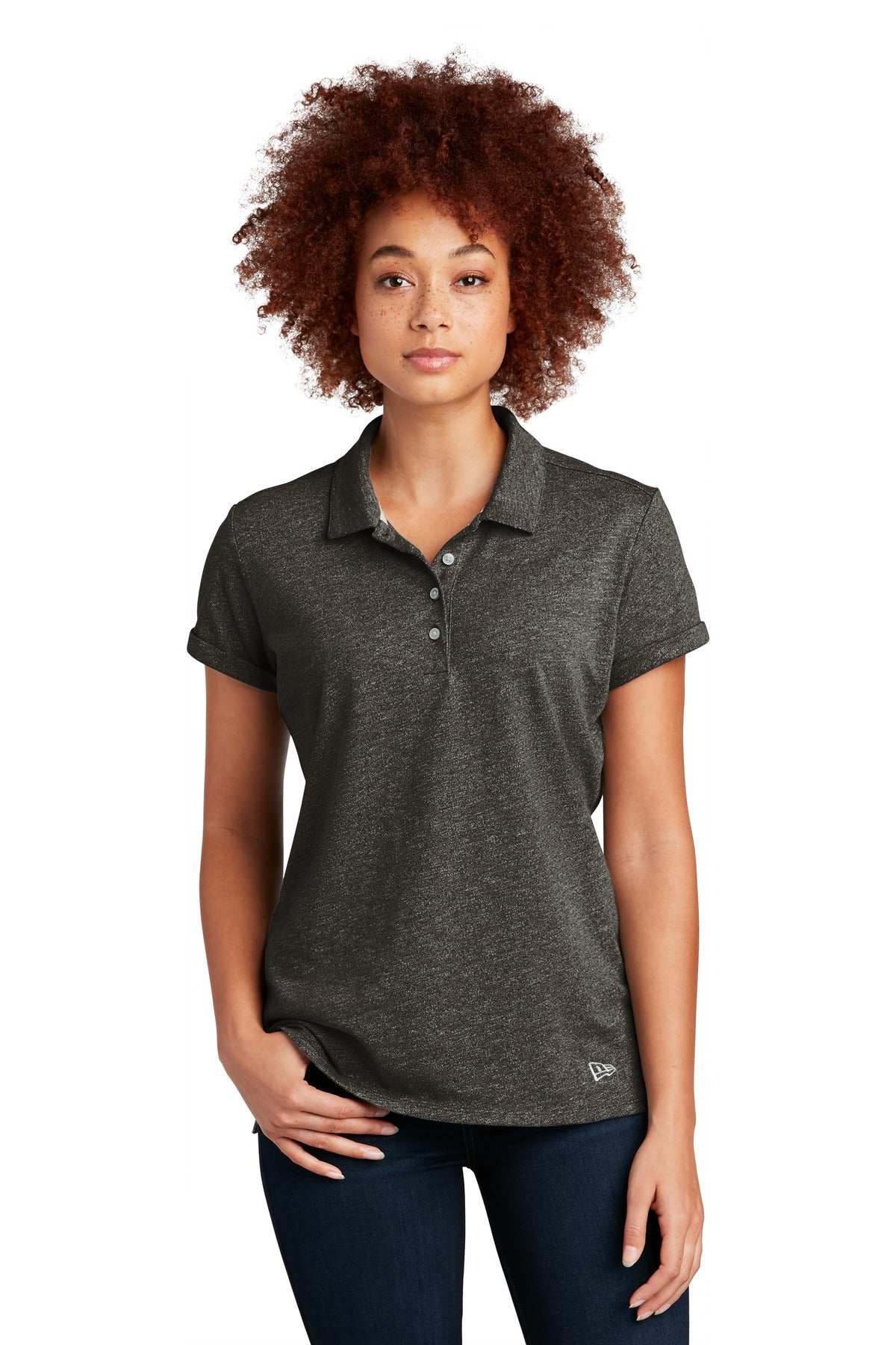 New Era  Women's Slub Twist Polo LNEA301