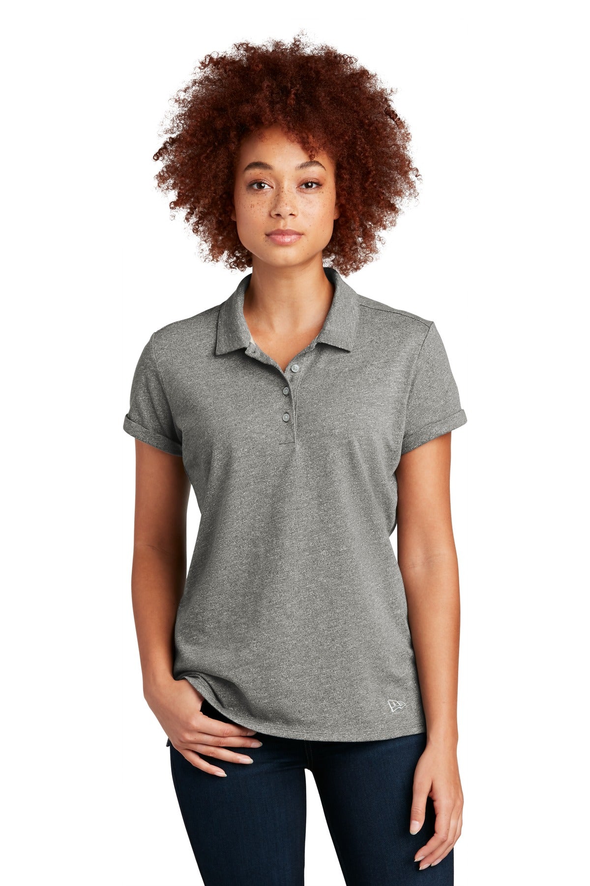 New Era  Women's Slub Twist Polo LNEA301