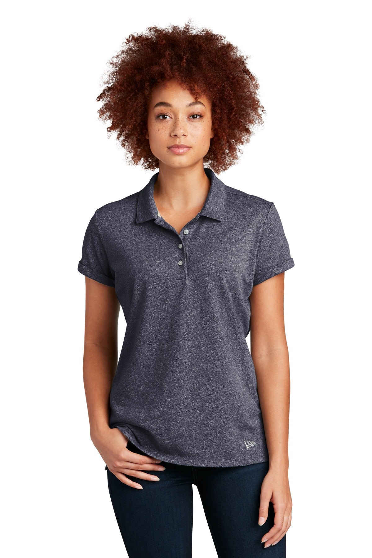 New Era  Women's Slub Twist Polo LNEA301