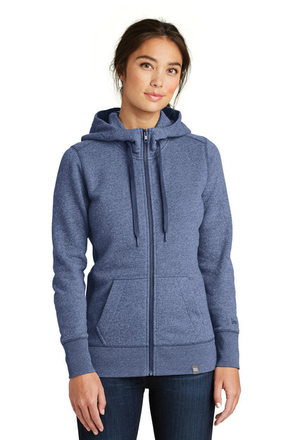 New Era  Women's French Terry Full-Zip Hoodie. LNEA502