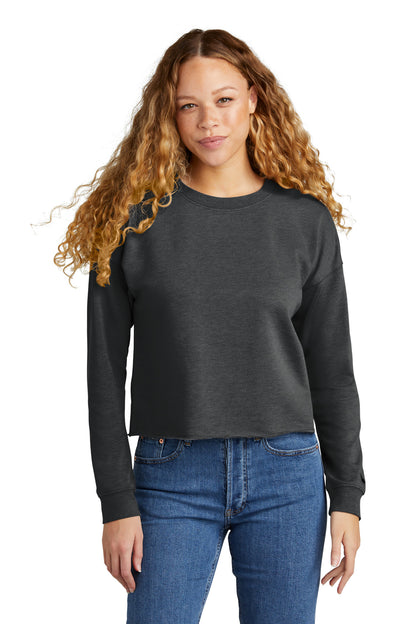 New Era Women's Tri-Blend Fleece Crop Crew LNEA514