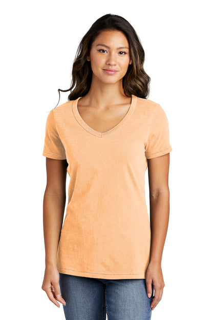 Port & Company Women's Beach Wash Garment-Dyed V-Neck Tee LPC099V