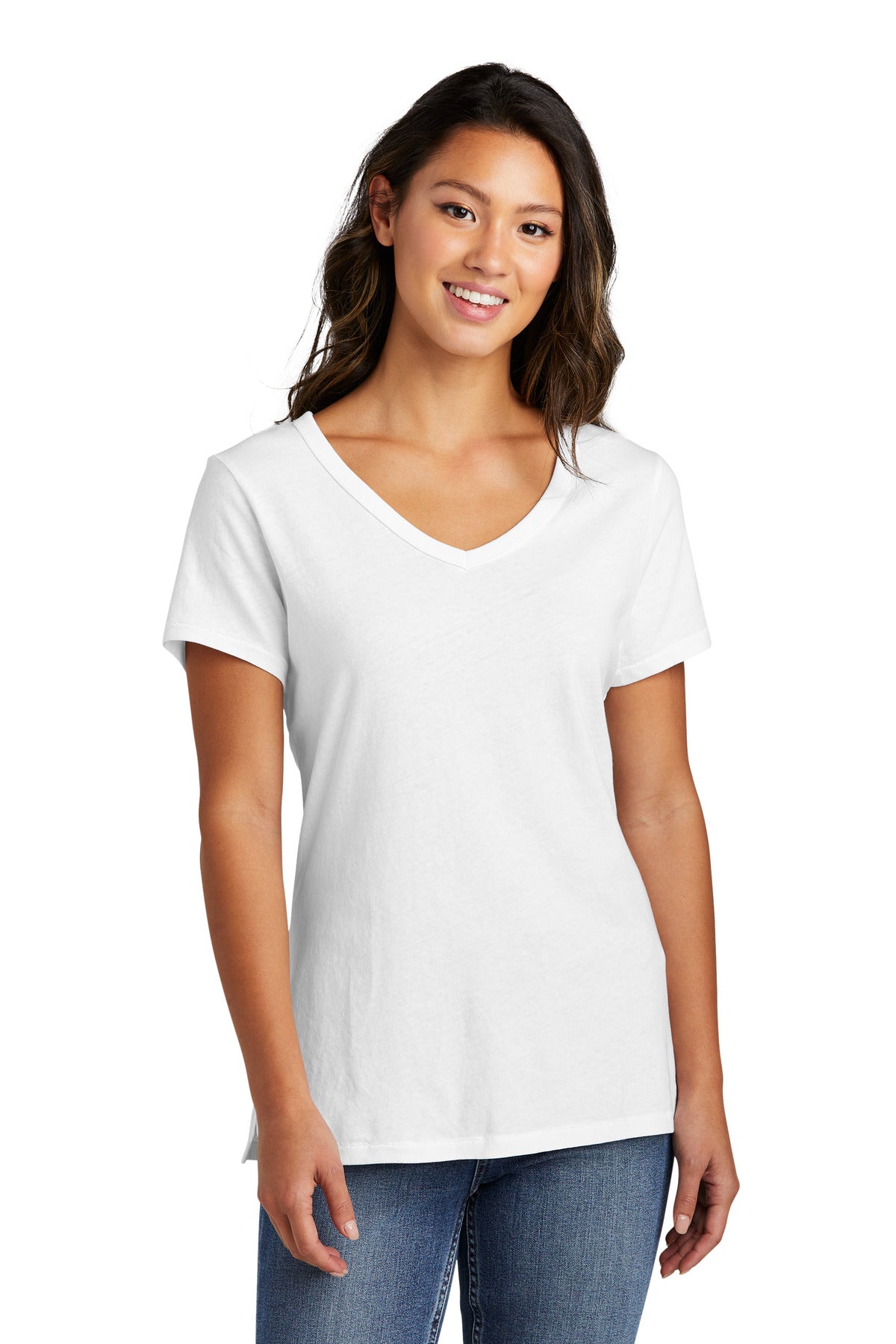 Port & Company Women's Beach Wash Garment-Dyed V-Neck Tee LPC099V