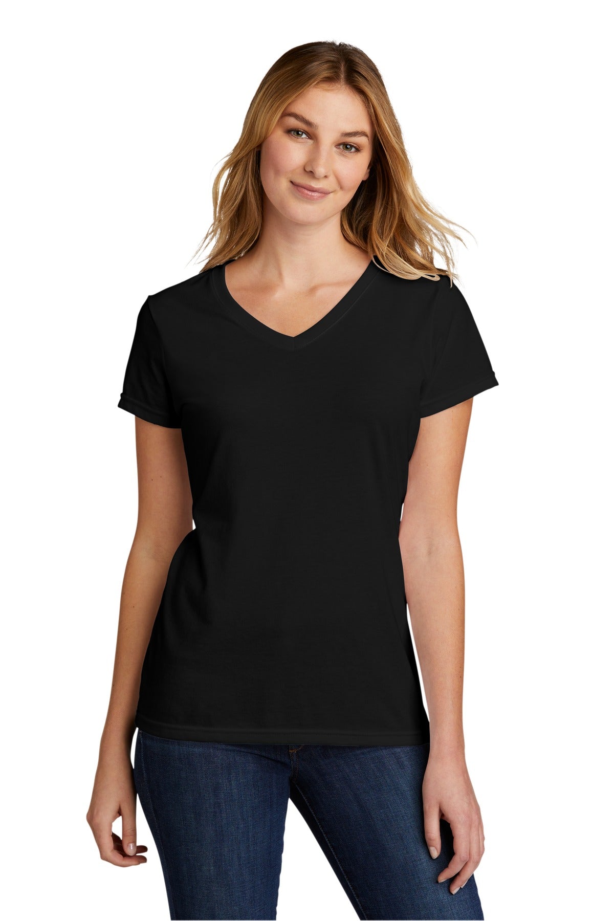 Port & Company  Women's Tri-Blend V-Neck Tee. LPC330V