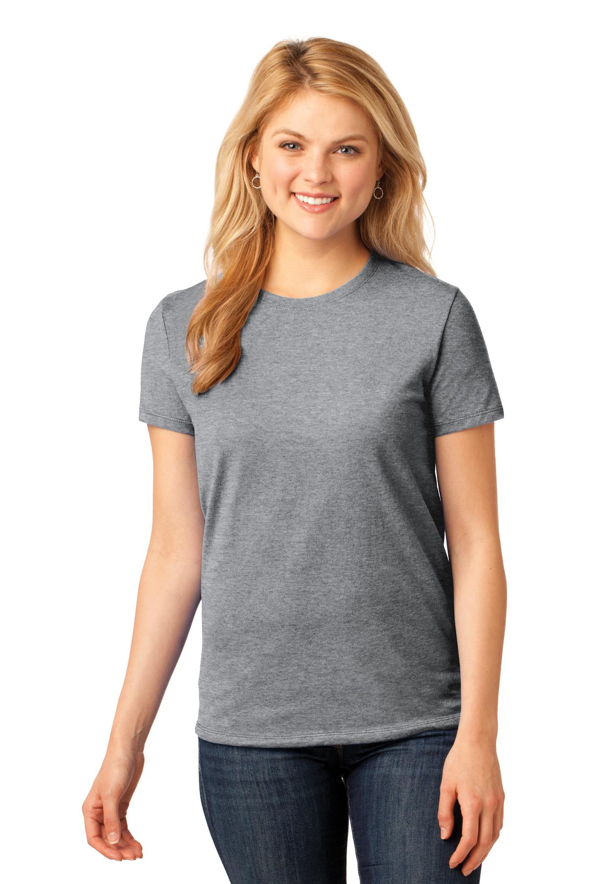 Port & Company Women's Core Cotton Tee. LPC54