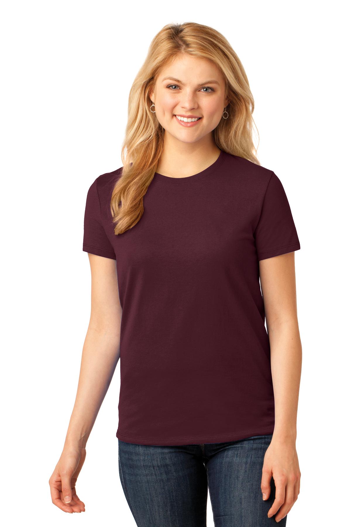 Port & Company Women's Core Cotton Tee. LPC54