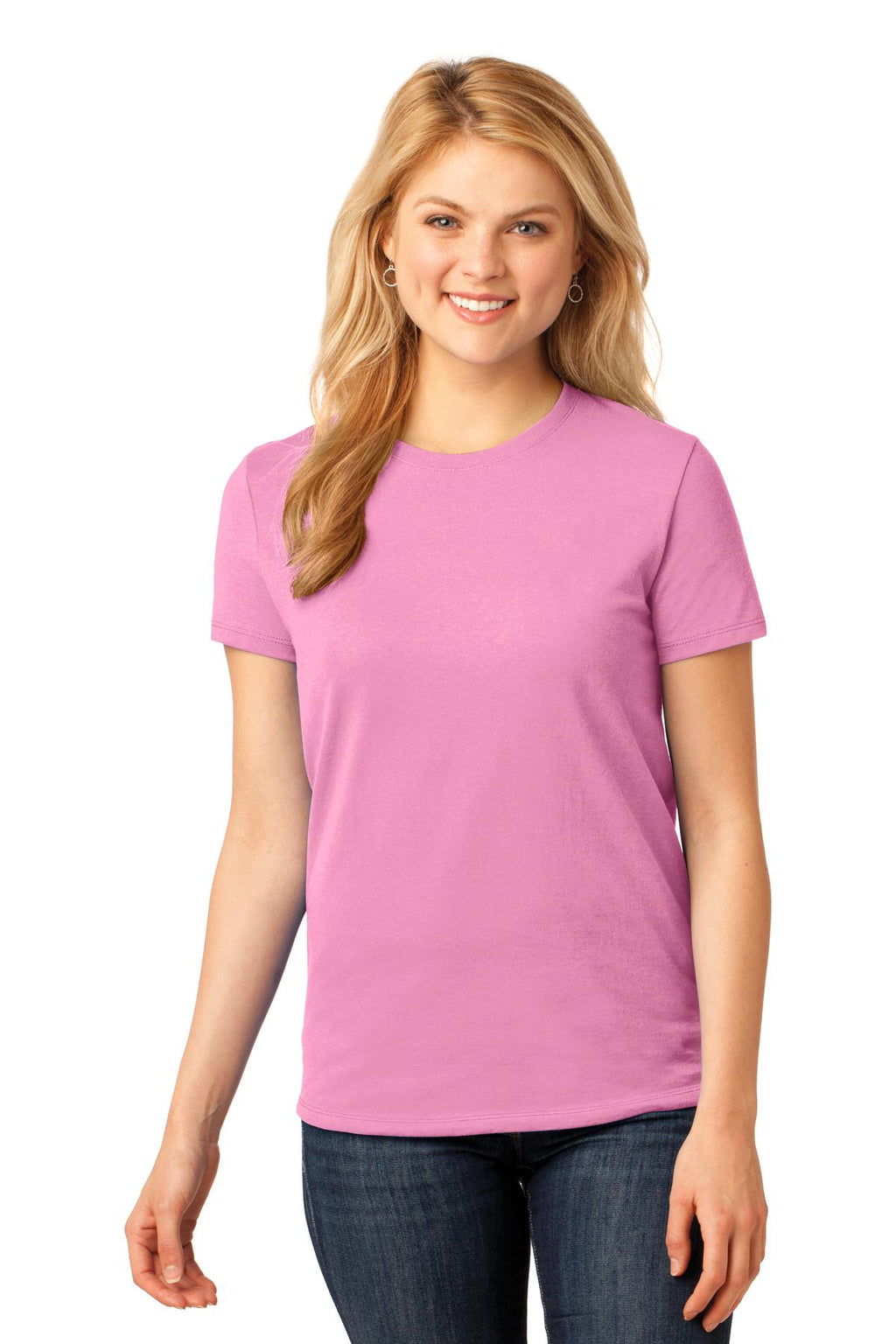 Port & Company Women's Core Cotton Tee. LPC54