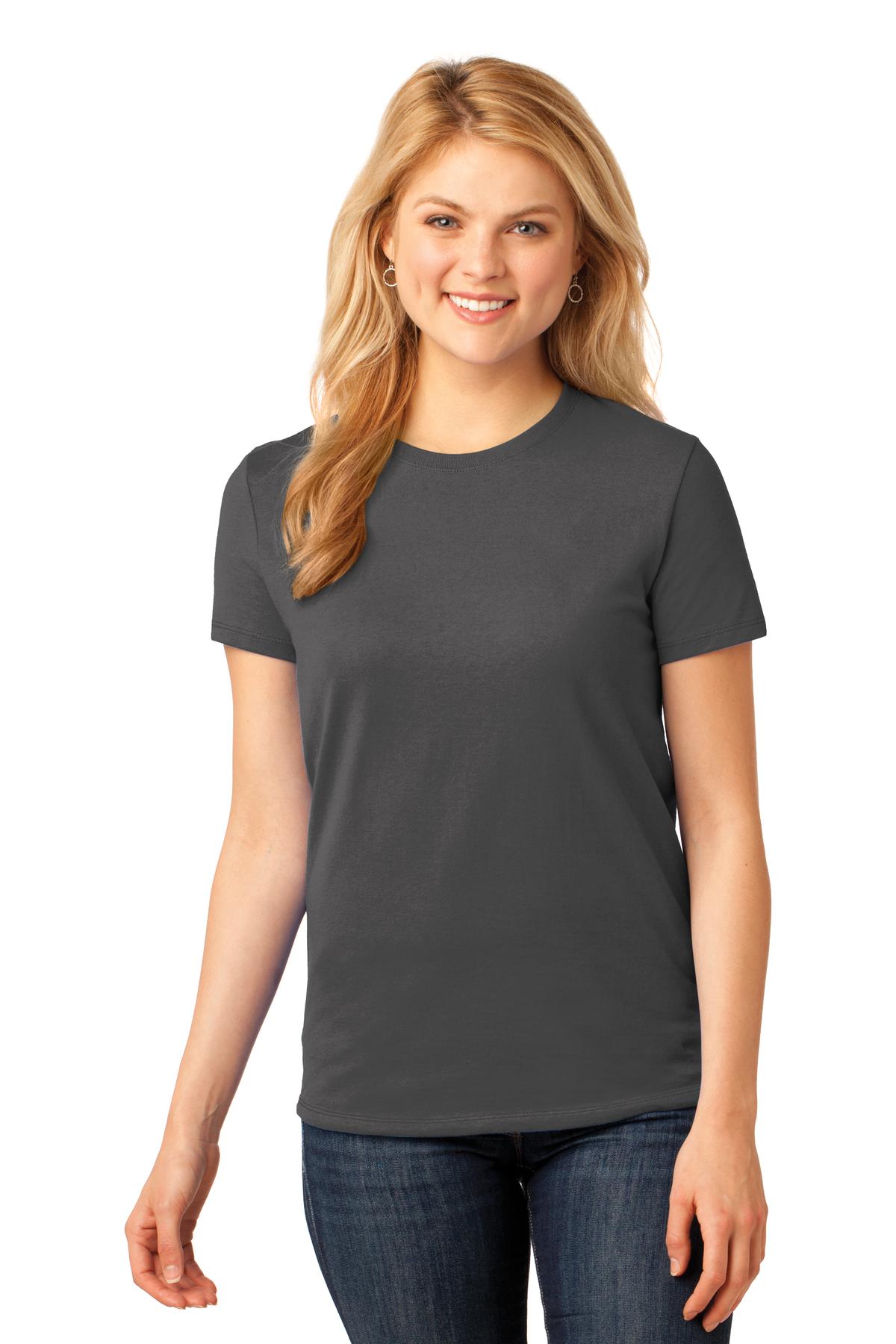 Port & Company Women's Core Cotton Tee. LPC54