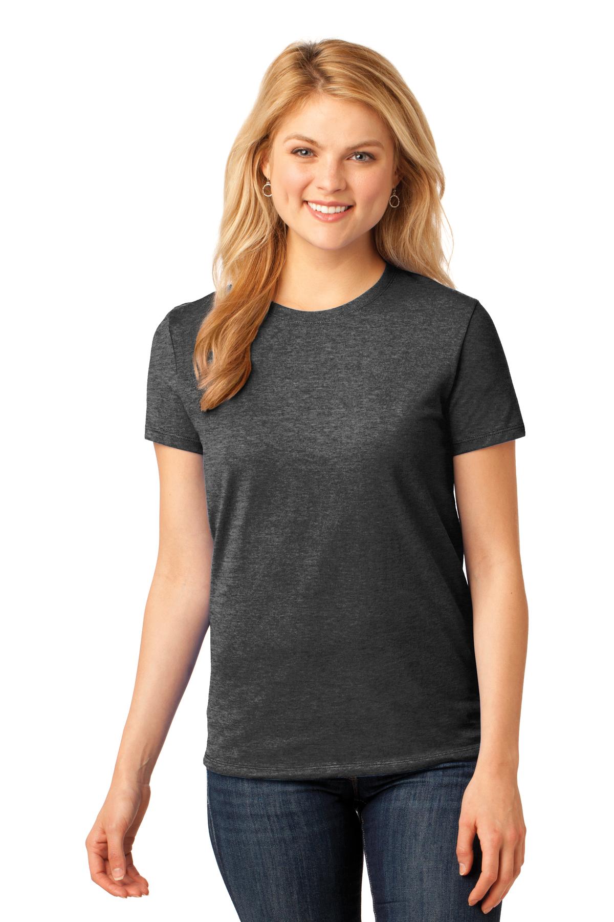 Port & Company Women's Core Cotton Tee. LPC54