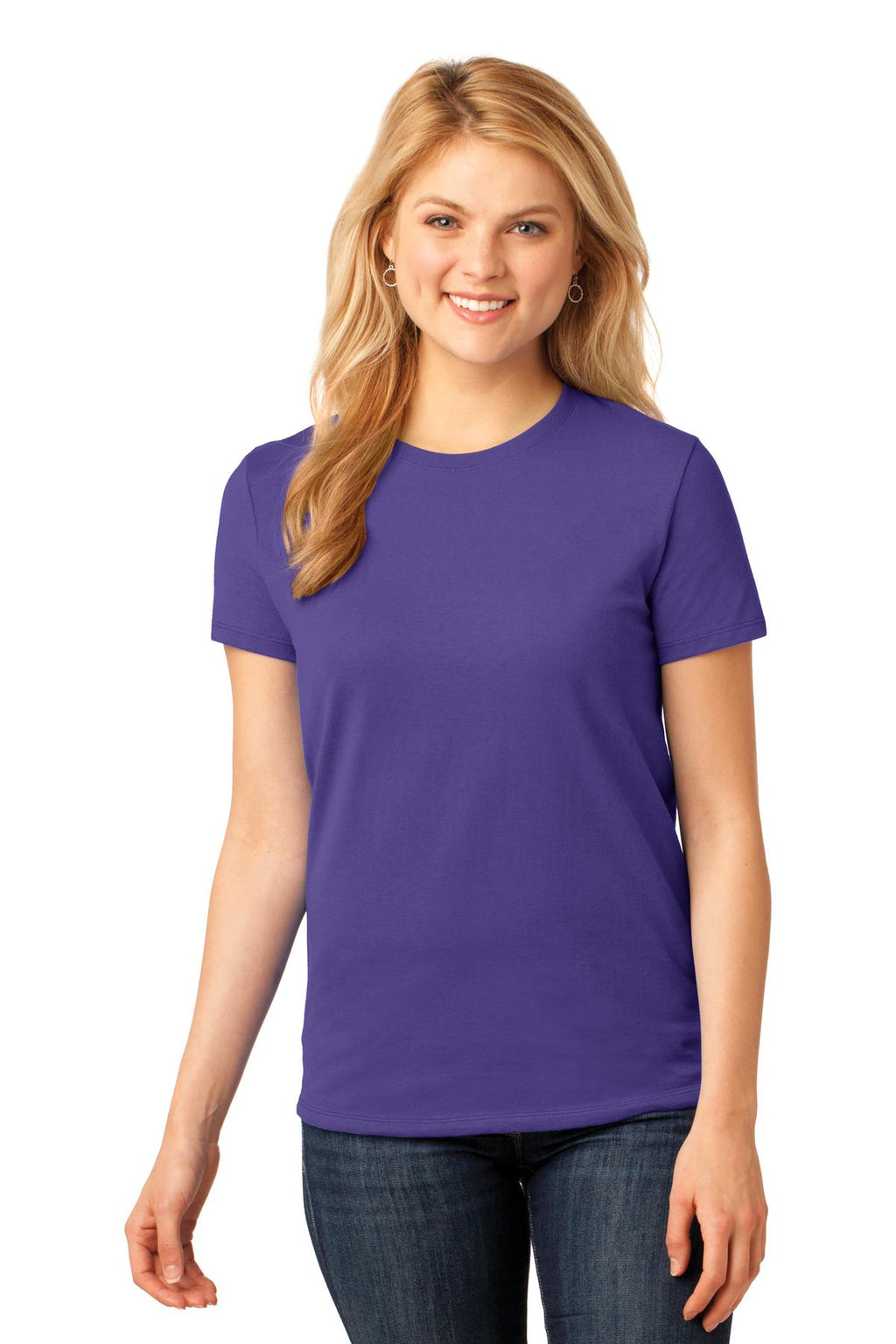 Port & Company Women's Core Cotton Tee. LPC54