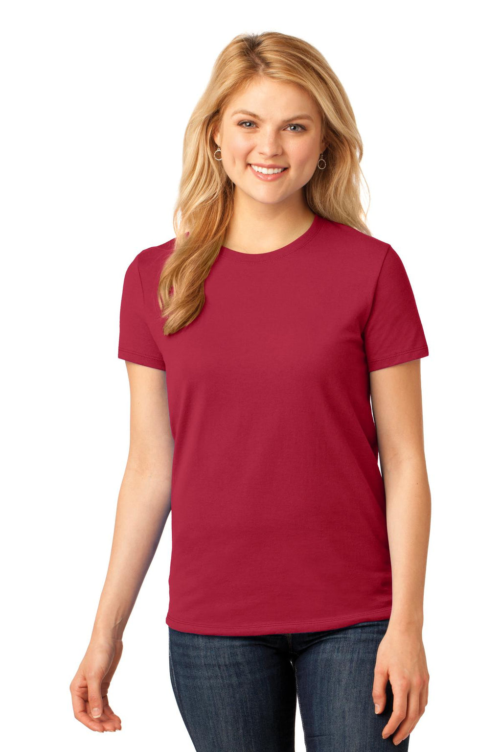 Port & Company Women's Core Cotton Tee. LPC54