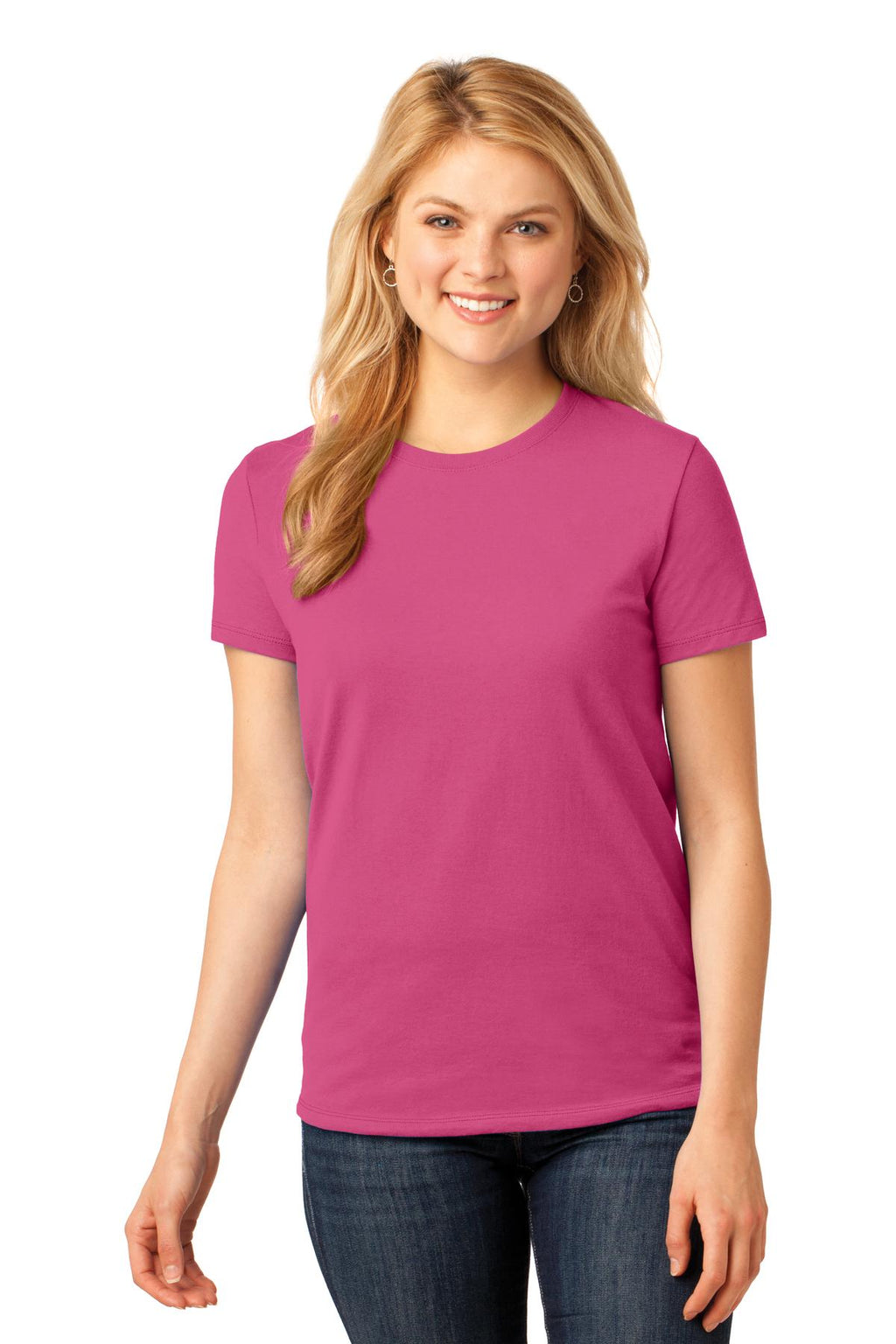 Port & Company Women's Core Cotton Tee. LPC54