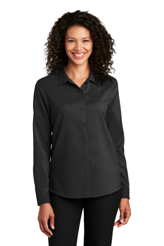 Port Authority Women's Long Sleeve Performance Staff Shirt LW401