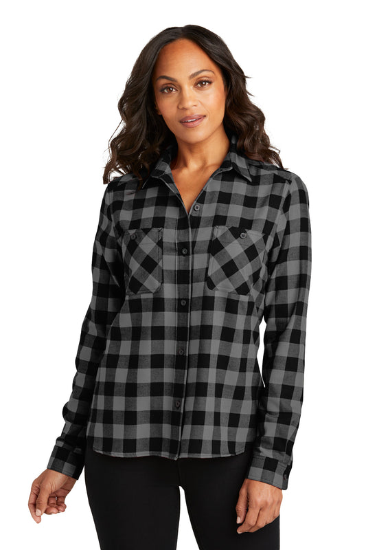 Port Authority Women's Plaid Flannel Shirt LW669