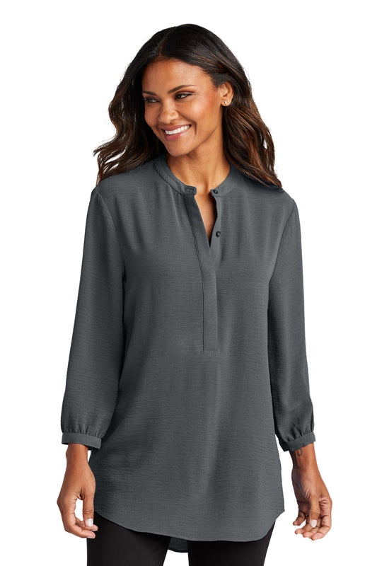 Port Authority Women's 3/4-Sleeve Textured Crepe Tunic LW713