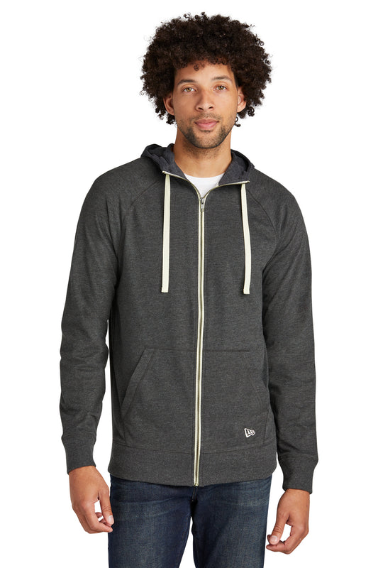 New Era  Sueded Cotton Blend Full-Zip Hoodie. NEA122