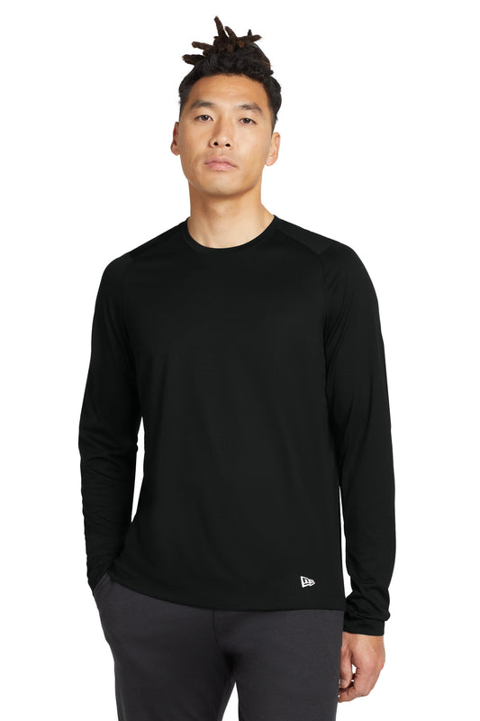 New Era  Series Performance Long Sleeve Crew Tee. NEA201