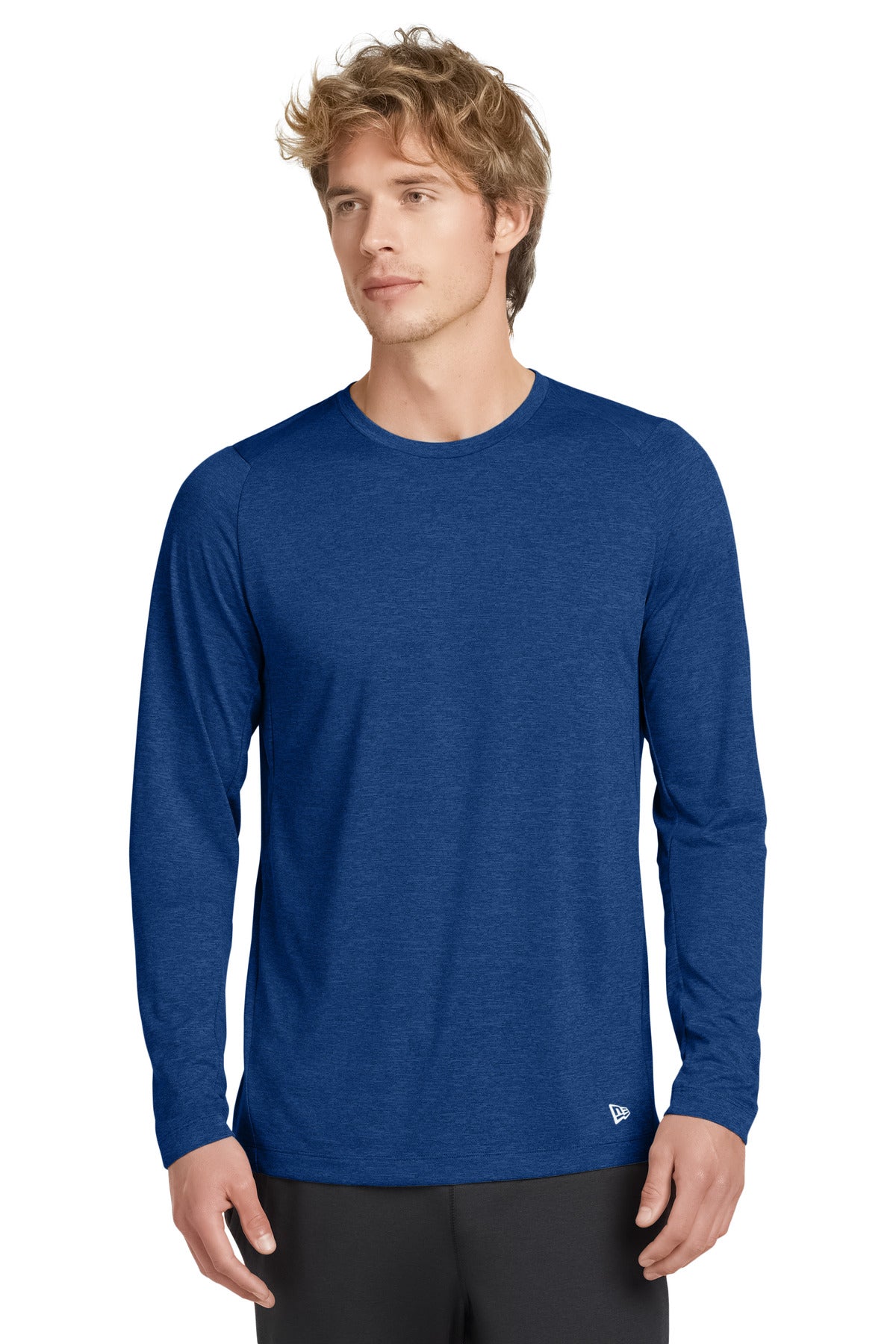 New Era  Series Performance Long Sleeve Crew Tee. NEA201