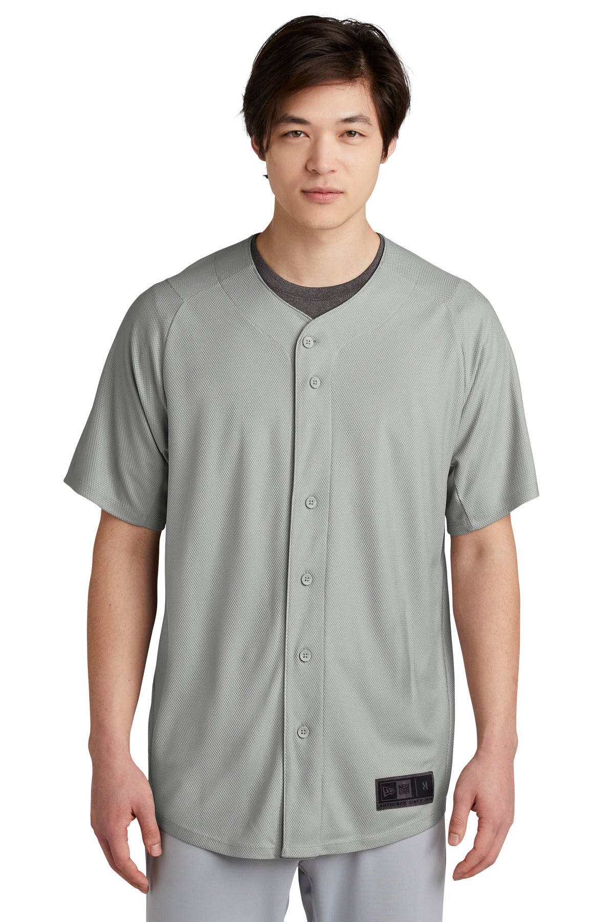 New Era  Diamond Era Full-Button Jersey. NEA220