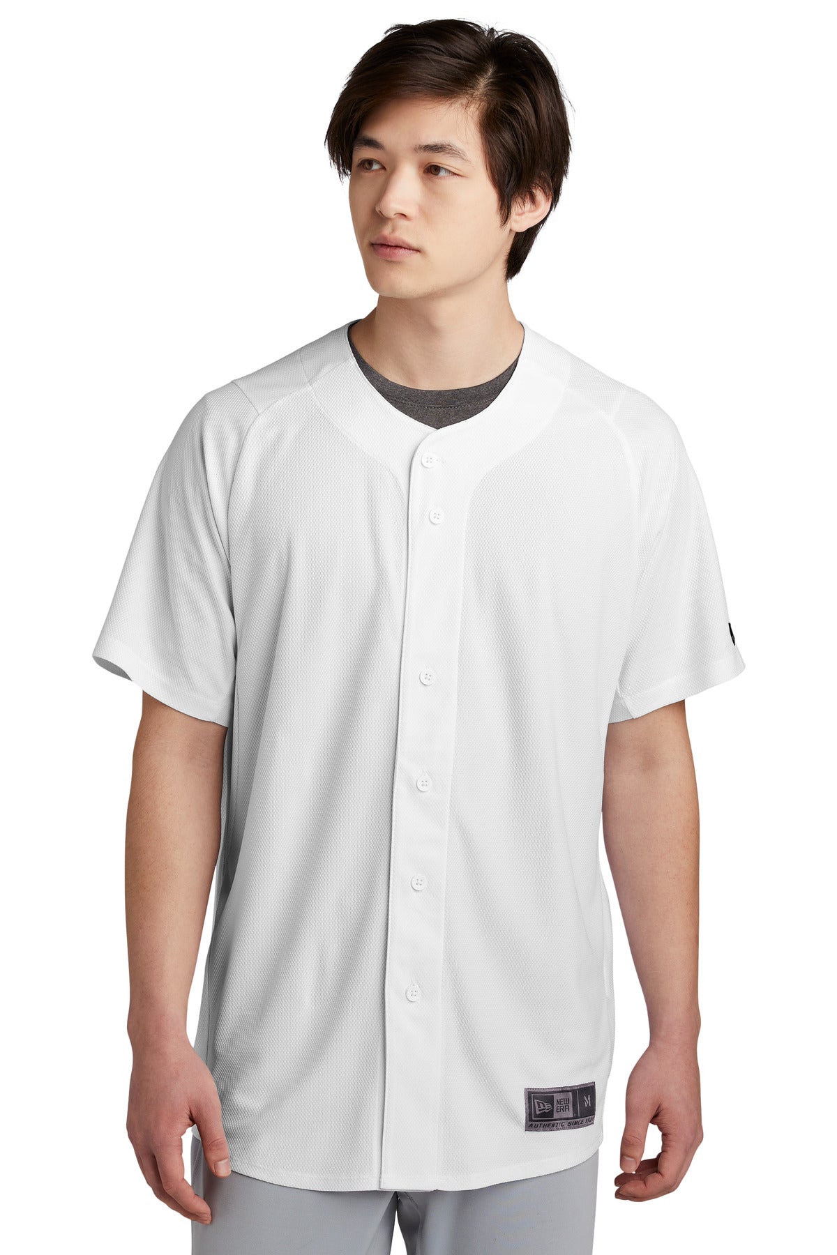 New Era  Diamond Era Full-Button Jersey. NEA220