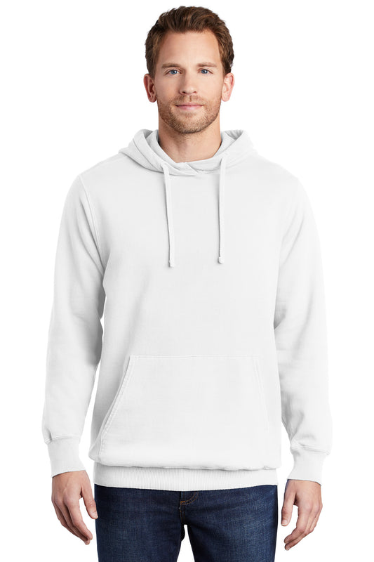 Port & Company Beach Wash Garment-Dyed Pullover Hooded Sweatshirt. PC098H