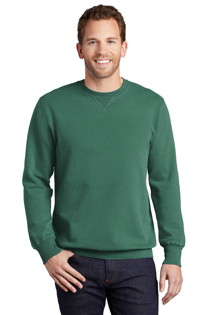 Port & Company Beach Wash Garment-Dyed Crewneck Sweatshirt PC098