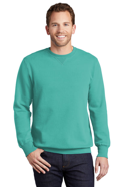 Port & Company Beach Wash Garment-Dyed Crewneck Sweatshirt PC098