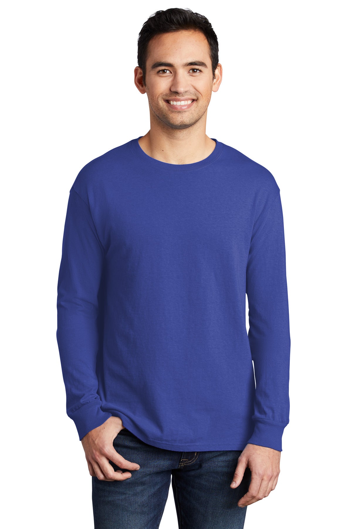 Port & Company Beach Wash Garment-Dyed Long Sleeve Tee PC099LS