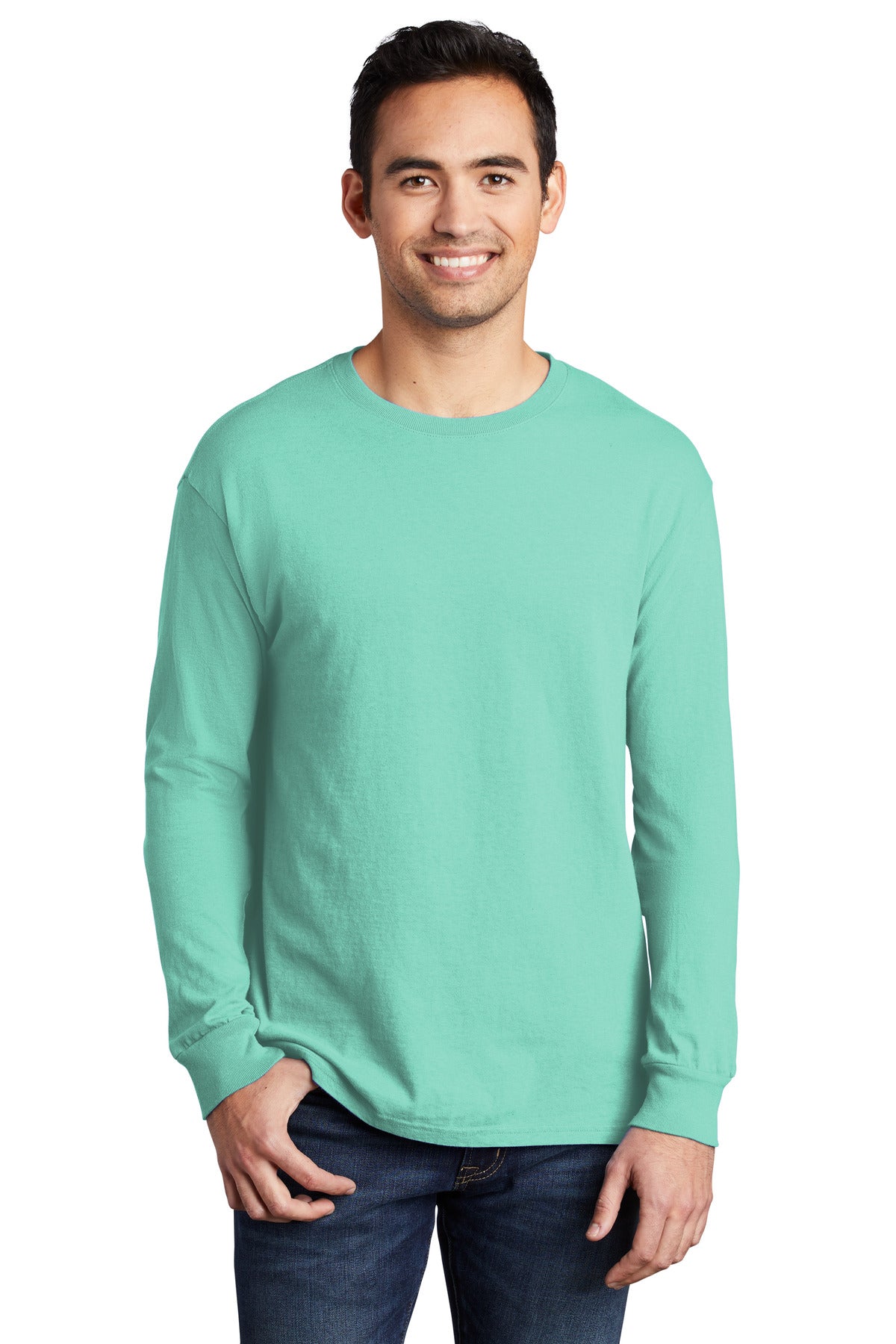 Port & Company Beach Wash Garment-Dyed Long Sleeve Tee PC099LS