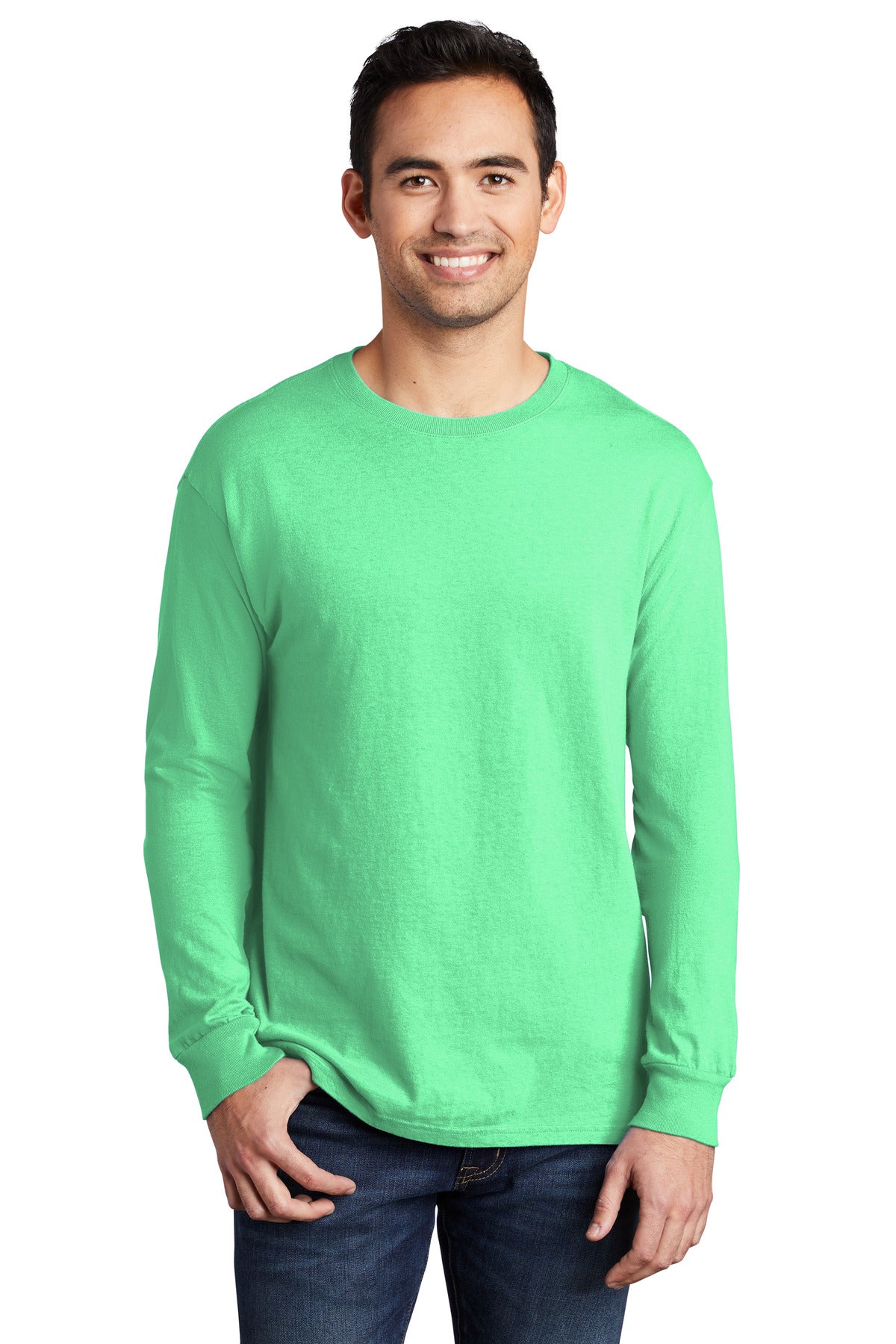 Port & Company Beach Wash Garment-Dyed Long Sleeve Tee PC099LS