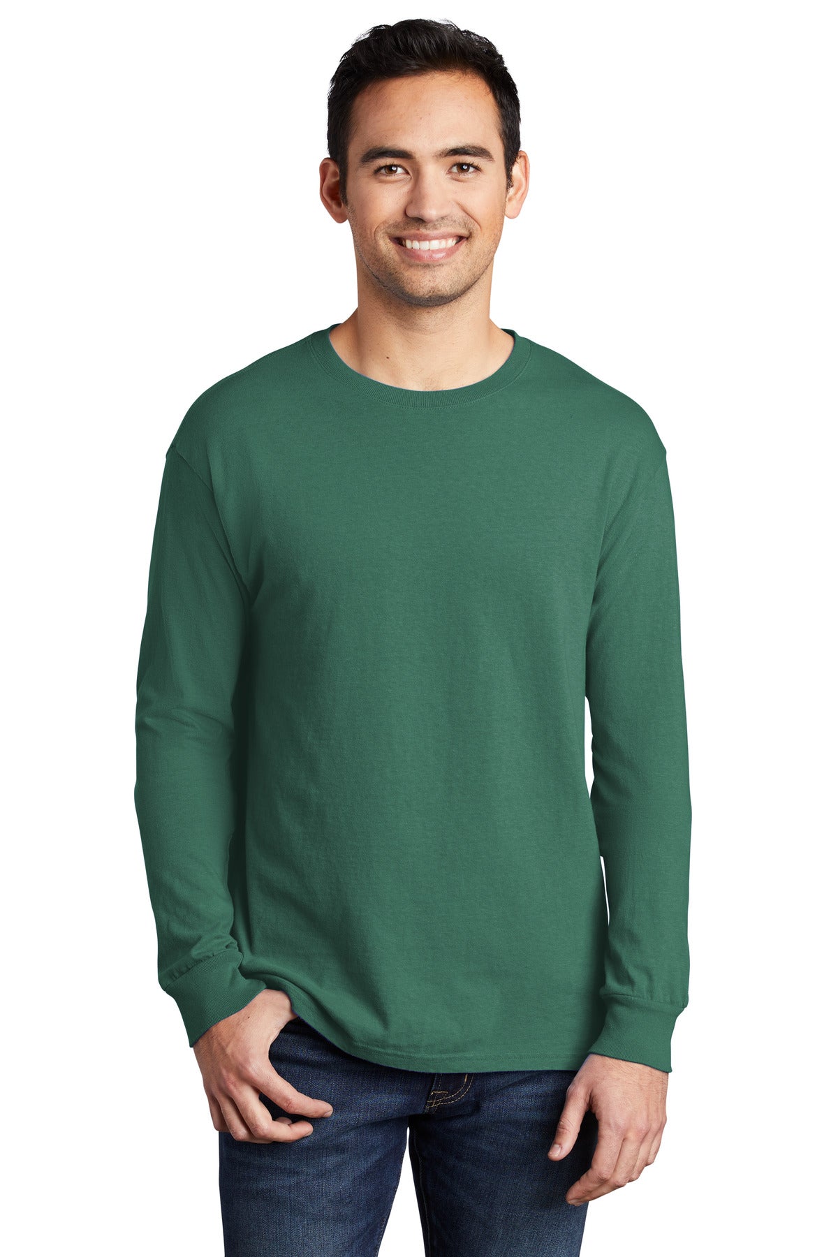 Port & Company Beach Wash Garment-Dyed Long Sleeve Tee PC099LS