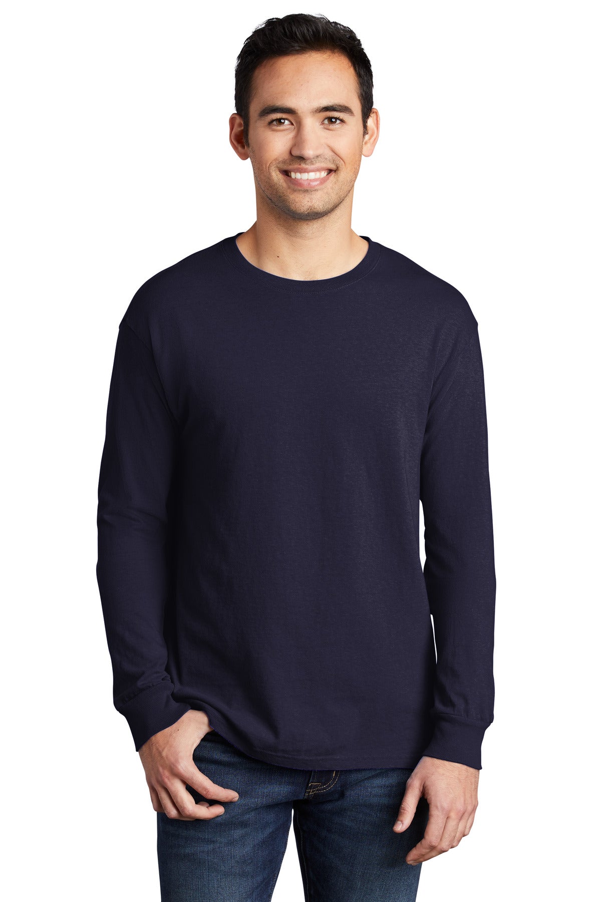 Port & Company Beach Wash Garment-Dyed Long Sleeve Tee PC099LS