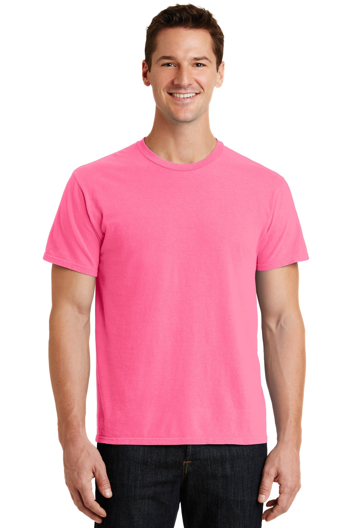 Port & Company Beach Wash Garment-Dyed Tee. PC099