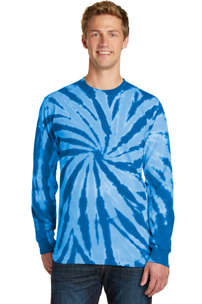 Port & Company Tie-Dye Long Sleeve Tee.  PC147LS