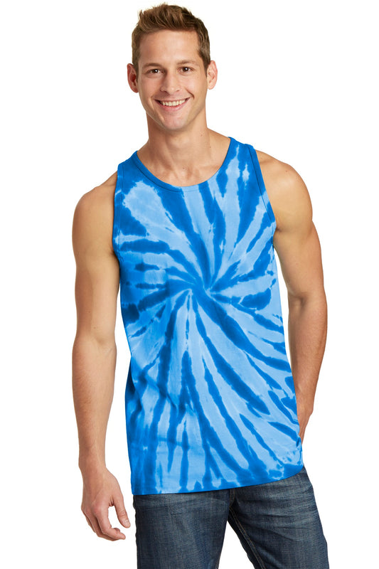 Port & Company Tie-Dye Tank Top.  PC147TT