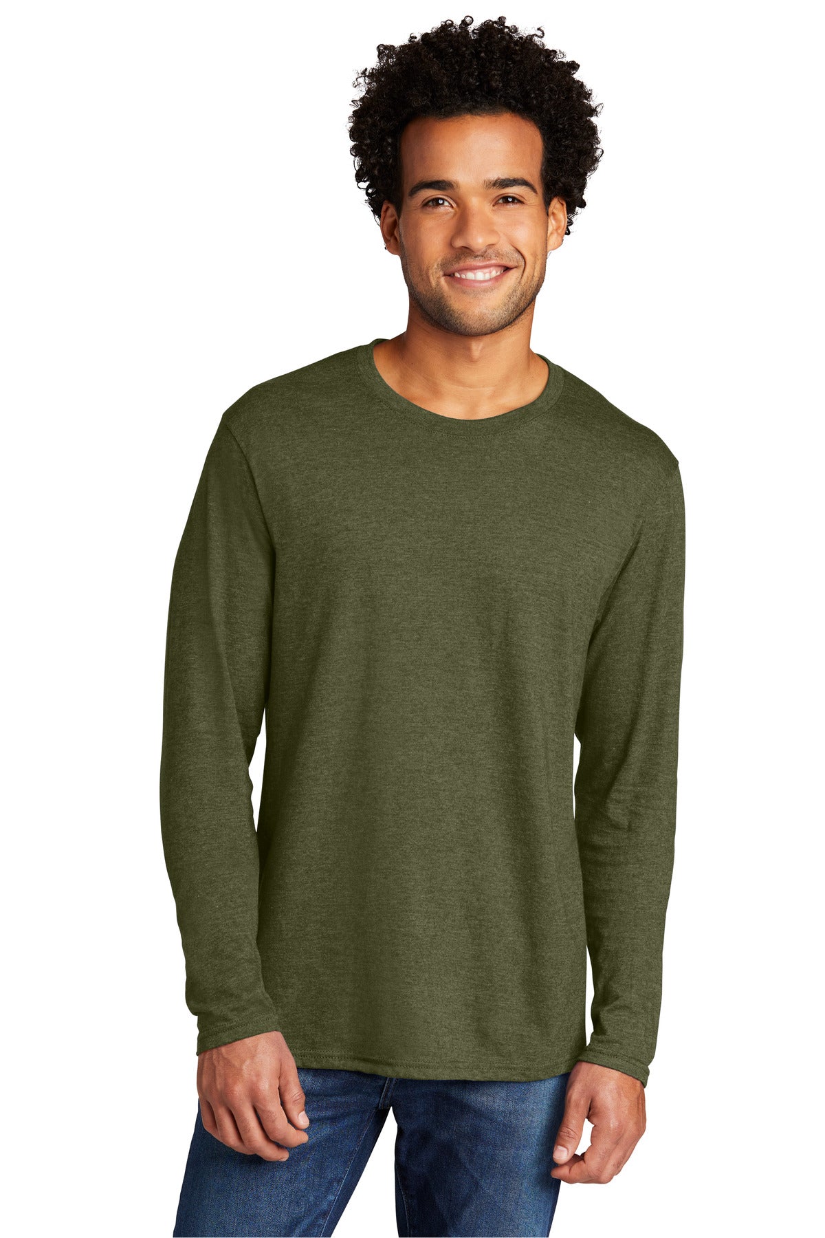 Port & Company Tri-Blend Long Sleeve Tee. PC330LS