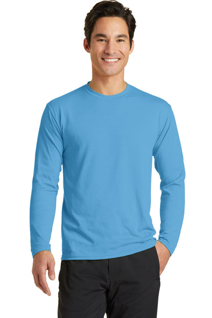 Port & Company Long Sleeve Performance Blend Tee. PC381LS