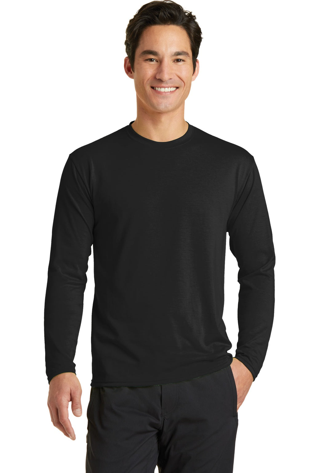 Port & Company Long Sleeve Performance Blend Tee. PC381LS