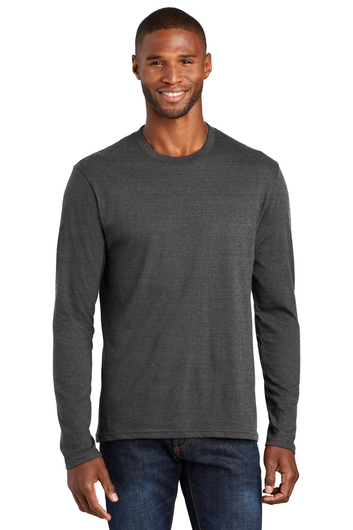 Port & Company  Long Sleeve Fan Favorite  Blend Tee. PC455LS