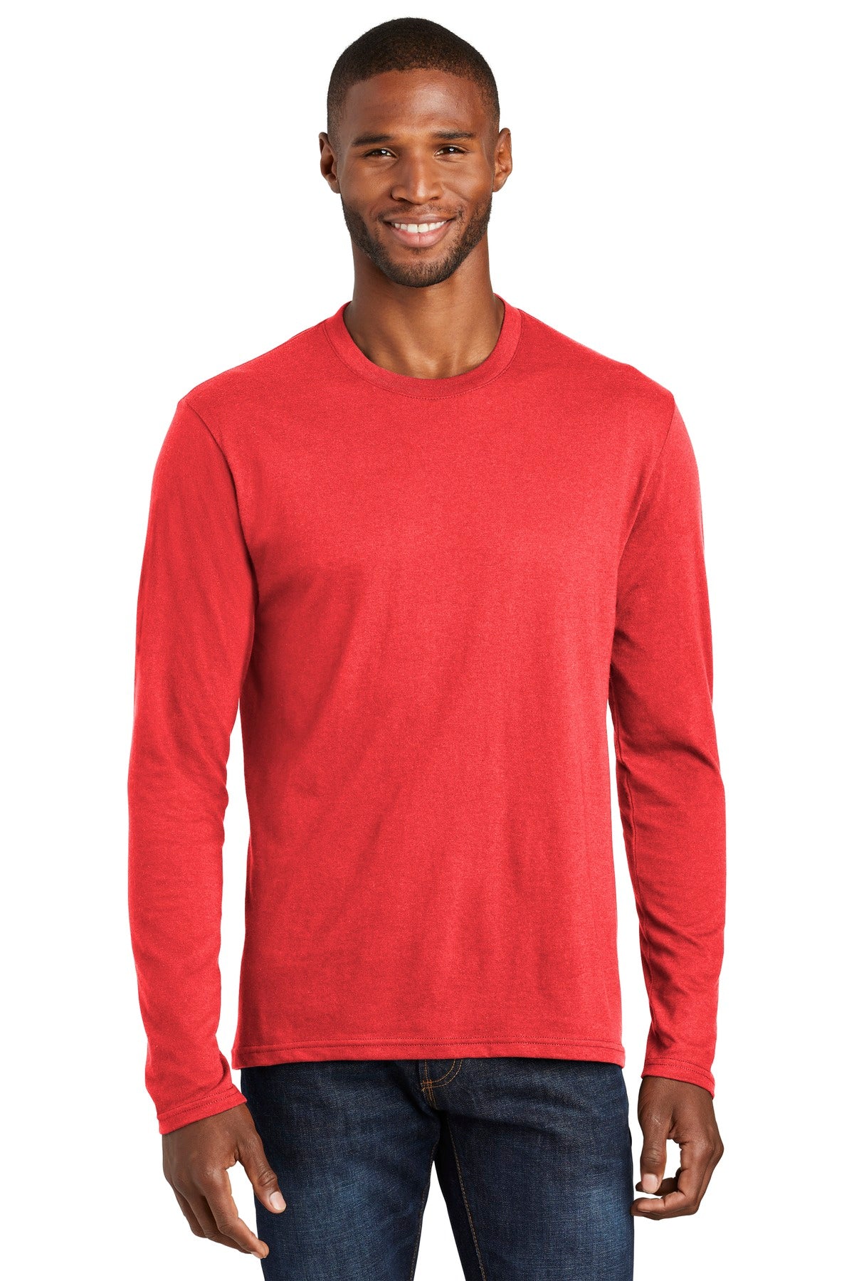 Port & Company  Long Sleeve Fan Favorite  Blend Tee. PC455LS