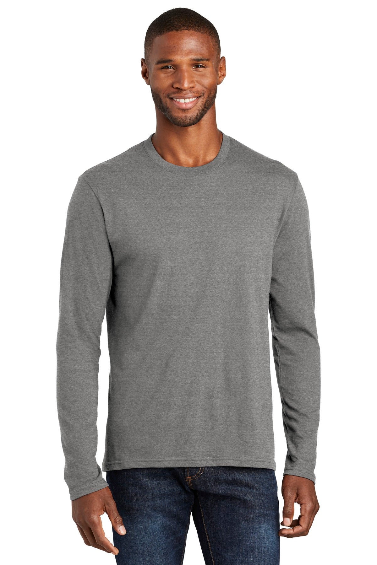 Port & Company  Long Sleeve Fan Favorite  Blend Tee. PC455LS