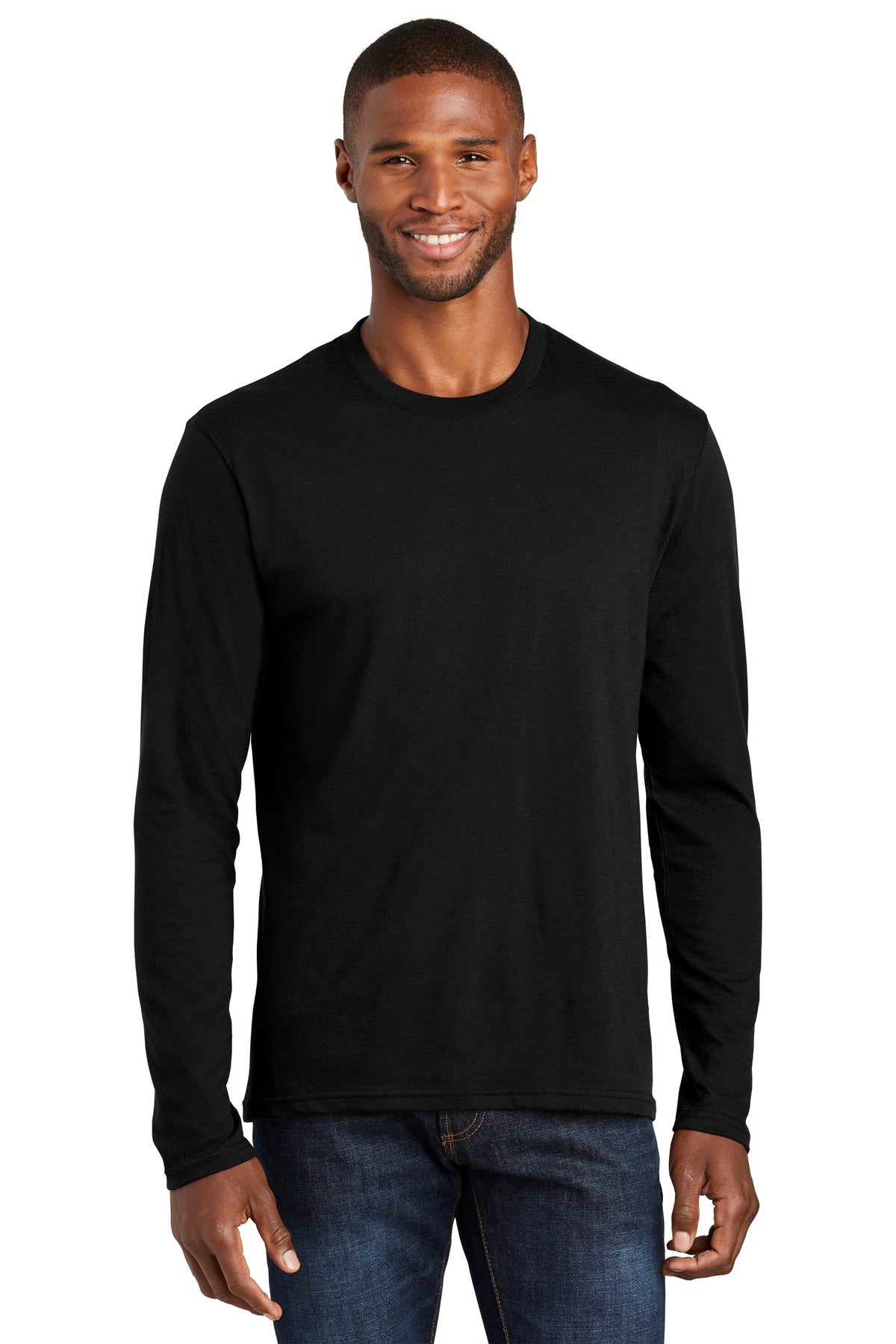 Port & Company  Long Sleeve Fan Favorite  Blend Tee. PC455LS