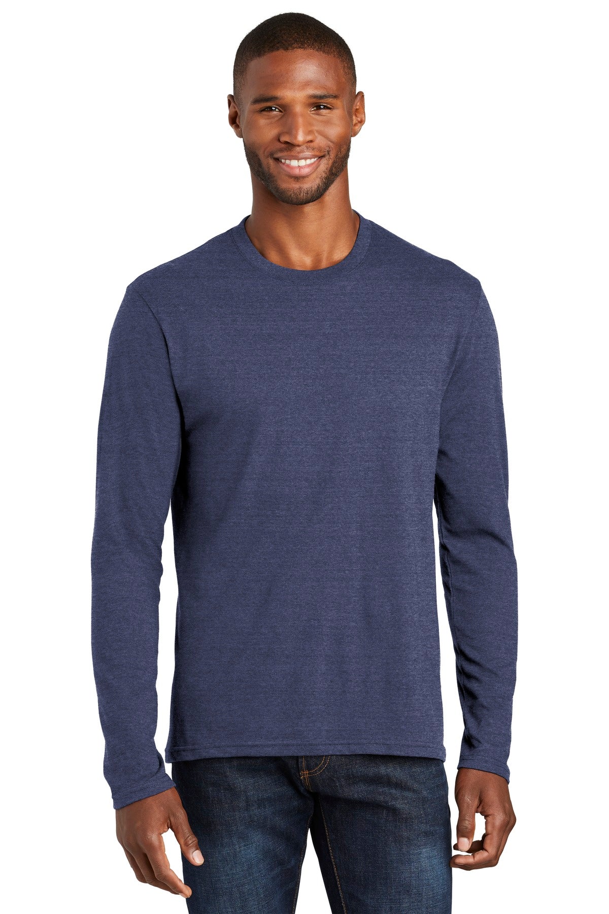 Port & Company  Long Sleeve Fan Favorite  Blend Tee. PC455LS